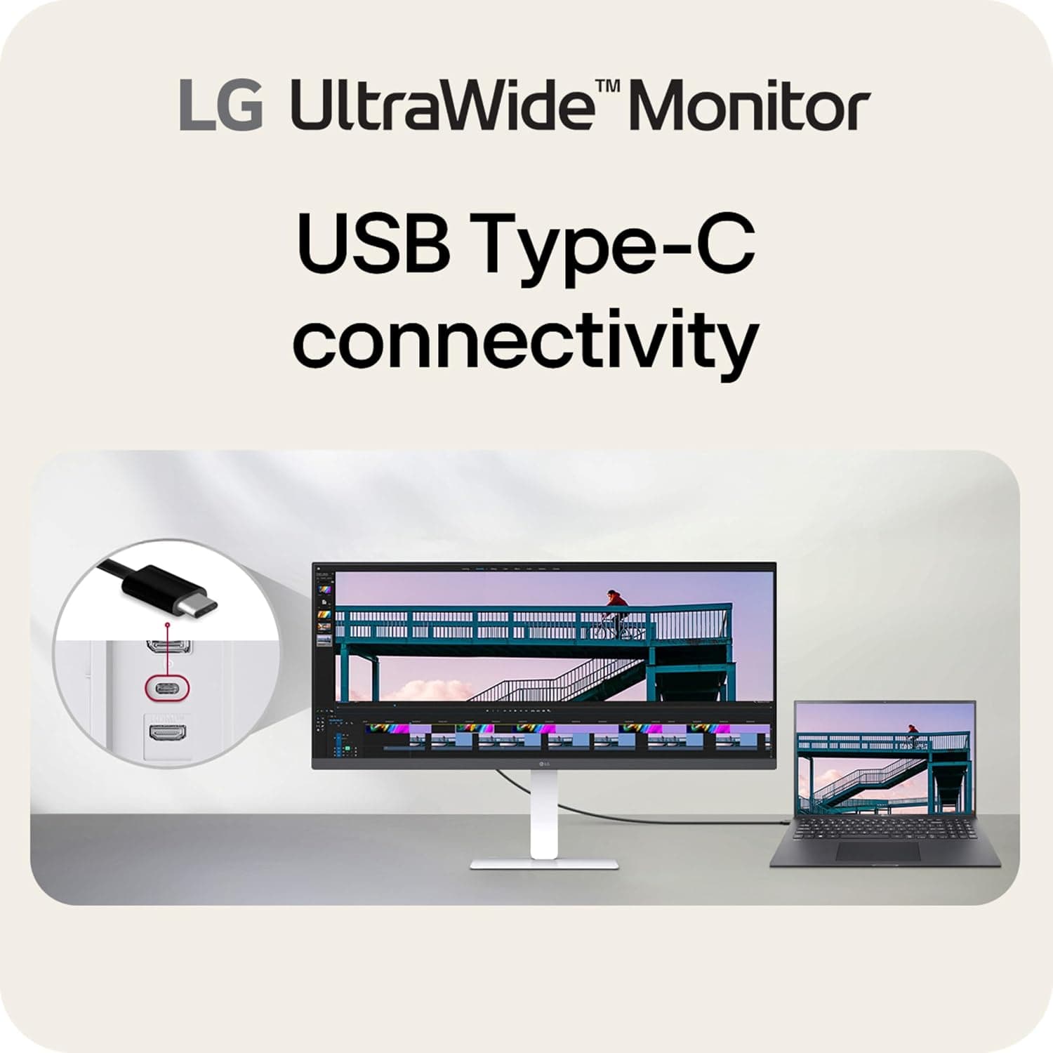 مانیتور کامپیوتر فوقعریض LG مدل 34U530A-W، 34 اینچی WFHD با پنل IPS، نرخ 100Hz، VESA DisplayHDR 400 و پایه قابل تنظیم سفید مانیتور کامپیوتر فوقعریض LG مدل 34U530A-W، 34 اینچی WFHD با پنل IPS، نرخ 100Hz، VESA DisplayHDR 400 و پایه قابل تنظیم سفید