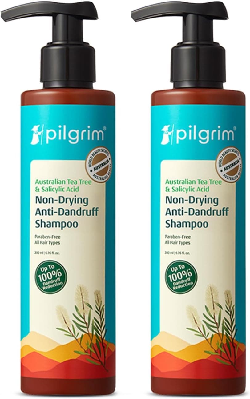 شامپو ضدشوره Pilgrim حاوی درخت چای استرالیایی 200 ml شامپو ضدشوره Pilgrim حاوی درخت چای استرالیایی 200 ml