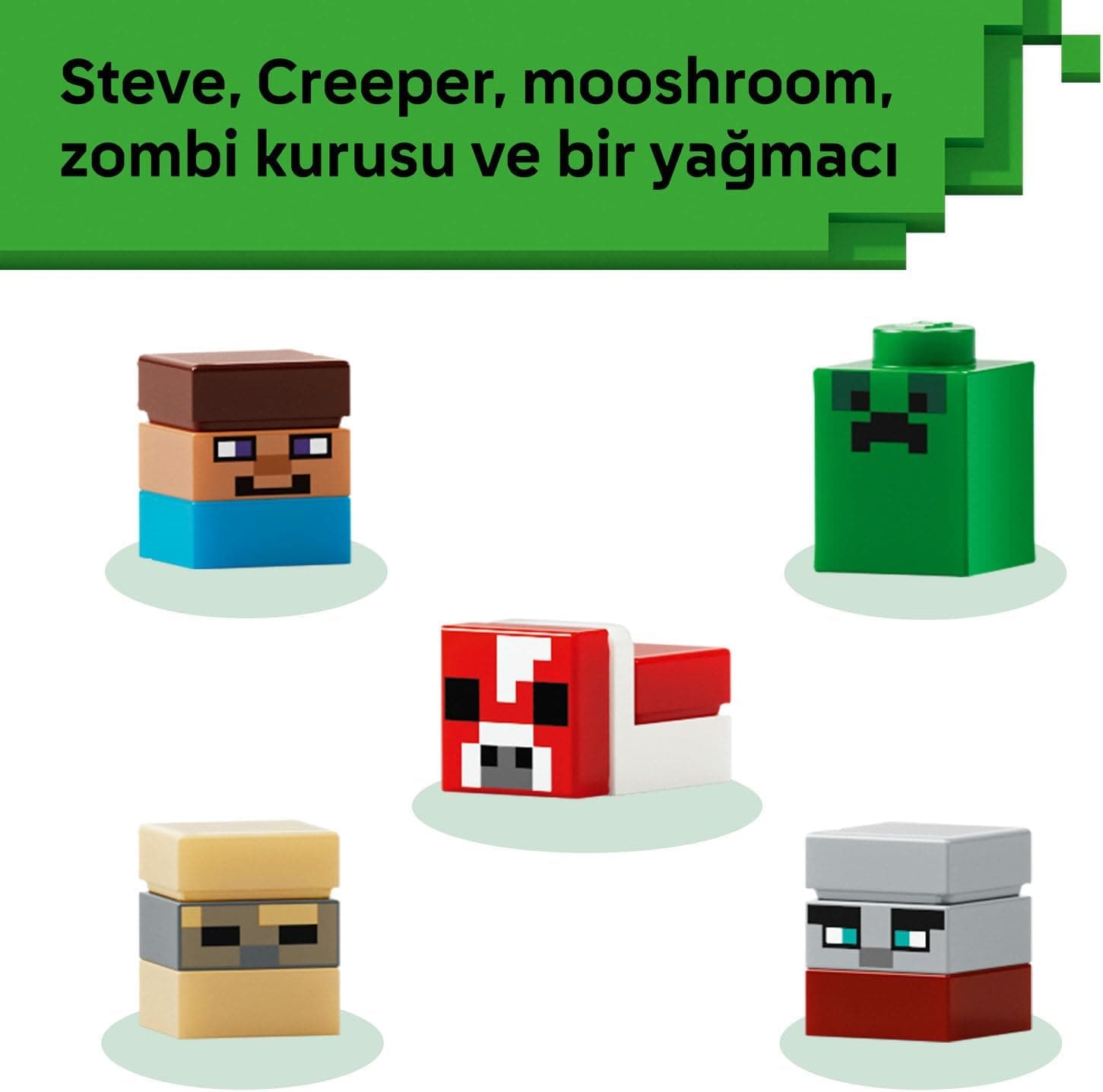 لگو Minecraft بیومهای مینی مدل 21589 لگو Minecraft بیومهای مینی مدل 21589