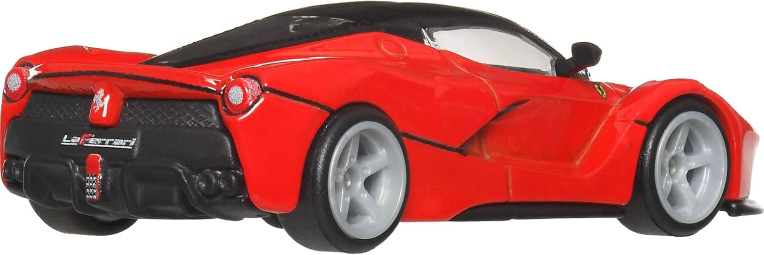 خودروی اسباببازی Hot Wheels LaFerrari از سری Car Culture در مقیاس 1:64 با چرخهای Real Riders و شاسی و بدنه فلزی مدل JBK55 خودروی اسباببازی Hot Wheels LaFerrari از سری Car Culture در مقیاس 1:64 با چرخهای Real Riders و شاسی و بدنه فلزی مدل JBK55