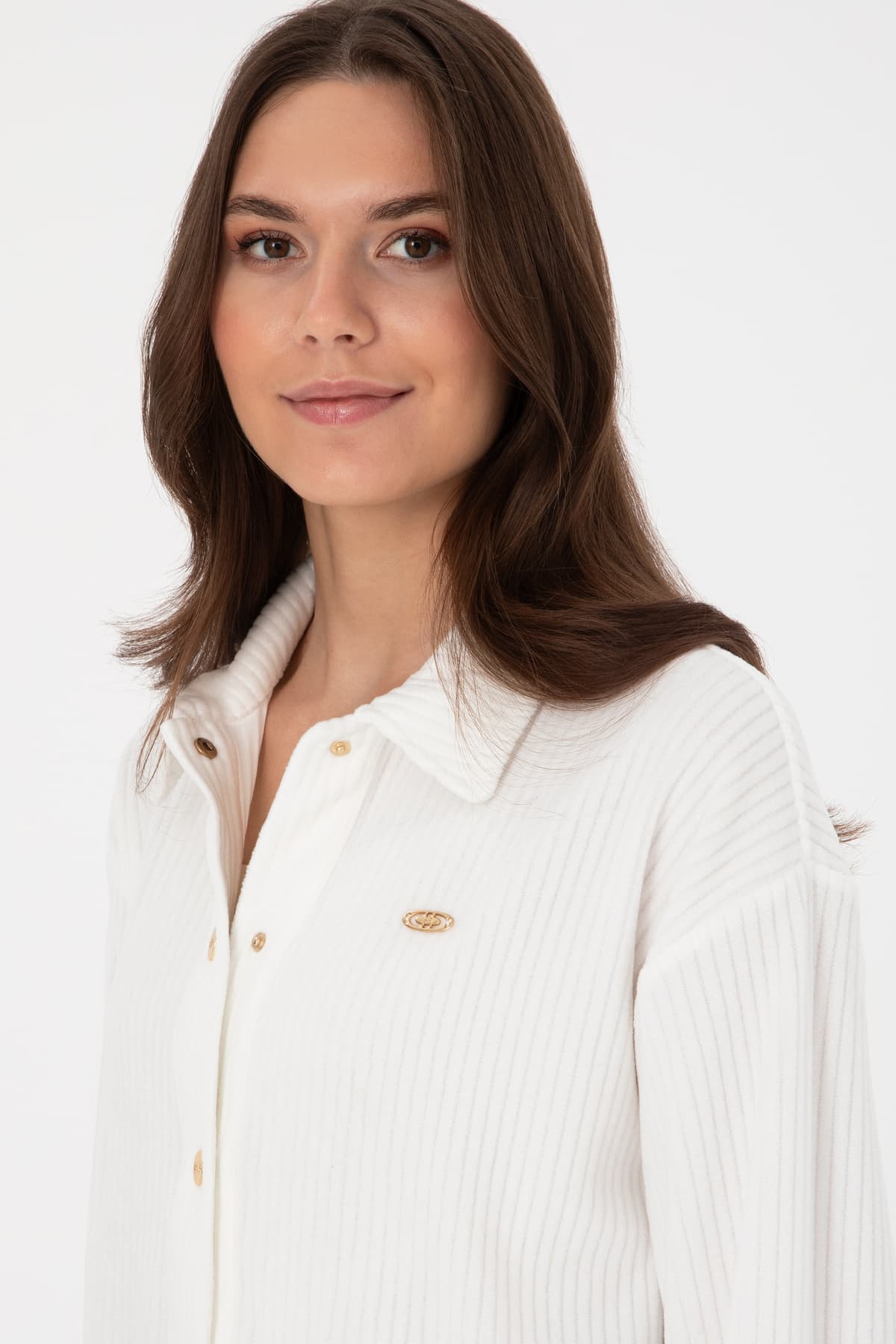 پیراهن بافت زنانه U.S. Polo Assn. کرم مدل 50299009-VR071 پیراهن بافت زنانه U.S. Polo Assn. کرم مدل 50299009-VR071