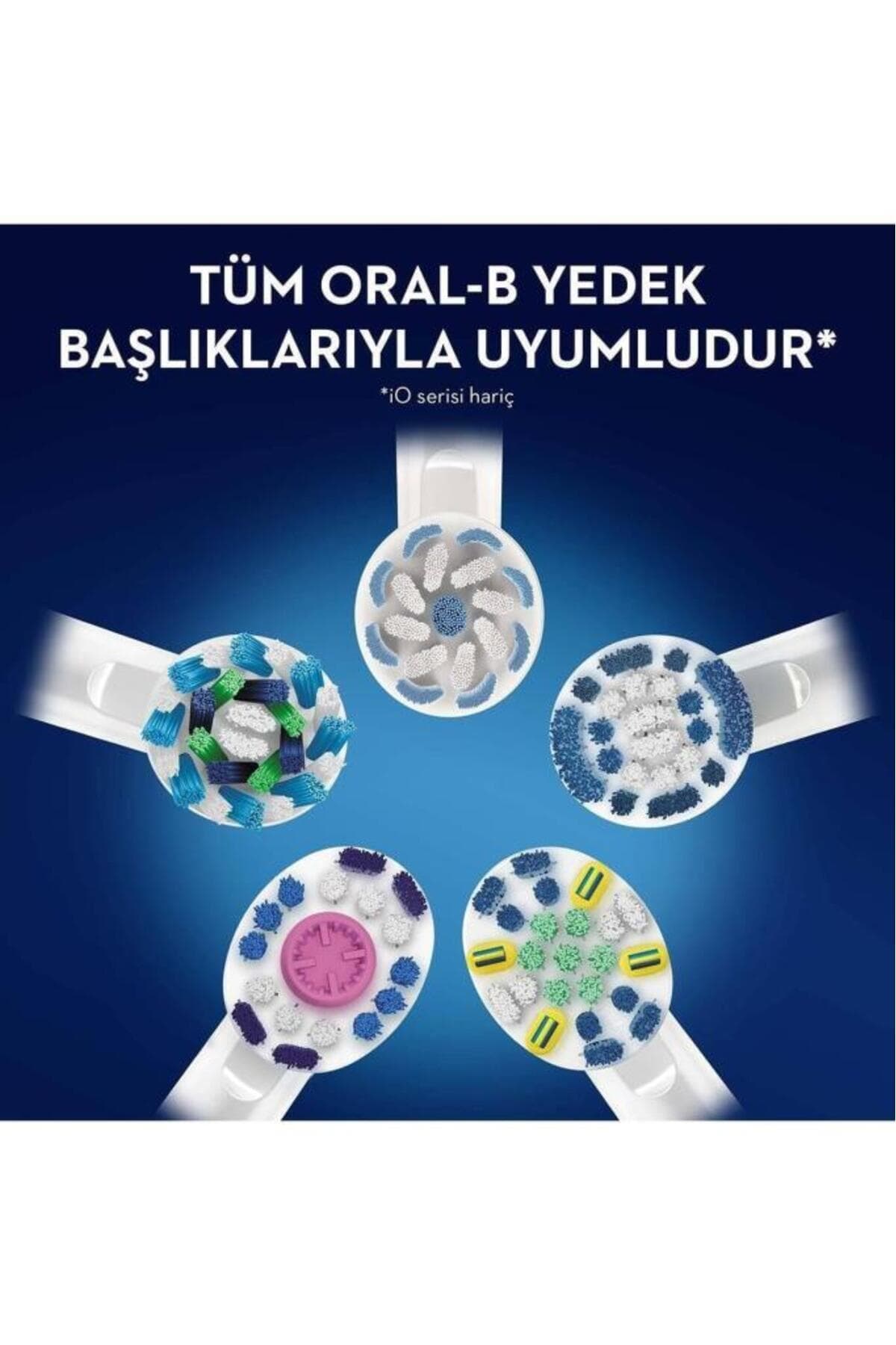 مسواک برقی شارژی Oral-B طرح مدرن با سری Cross Action سفید مدل Smart 4500 مسواک برقی شارژی Oral-B طرح مدرن با سری Cross Action سفید مدل Smart 4500