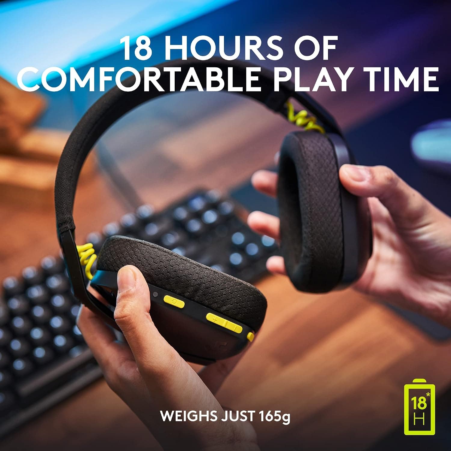 هدست گیمینگ Logitech G بیسیم بلوتوث مدل G435 LIGHTSPEED مشکی هدست گیمینگ Logitech G بیسیم بلوتوث مدل G435 LIGHTSPEED مشکی
