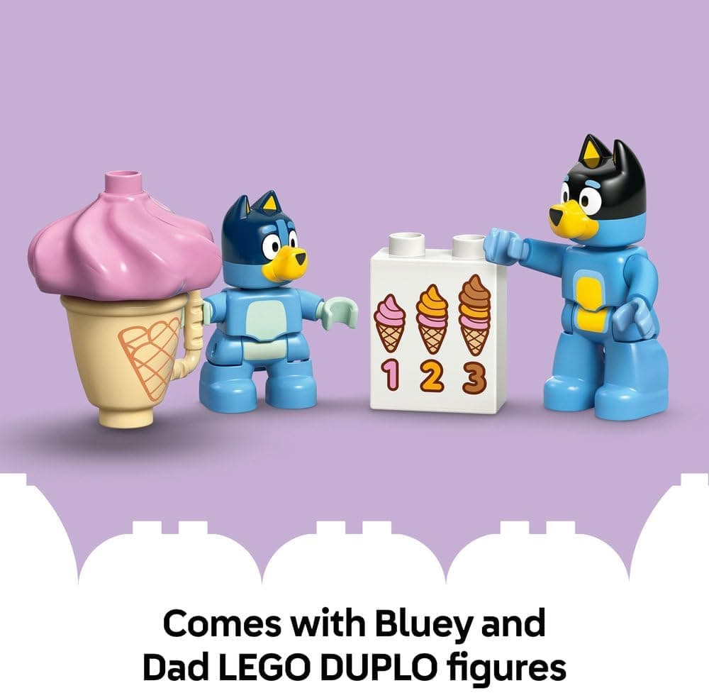 لگو DUPLO سفر بستنی با Bluey مدل 10458 لگو DUPLO سفر بستنی با Bluey مدل 10458
