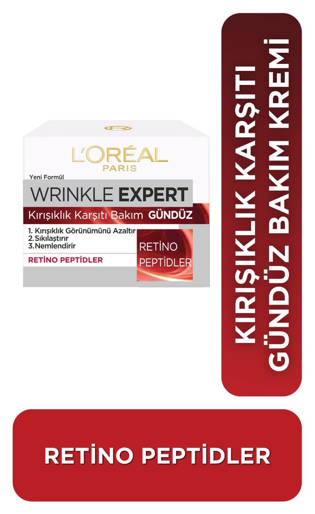کرم روز صورت ضد چروک L'Oreal Paris Wrinkle Expert Retino Peptit 50 ml کرم روز صورت ضد چروک L'Oreal Paris Wrinkle Expert Retino Peptit 50 ml