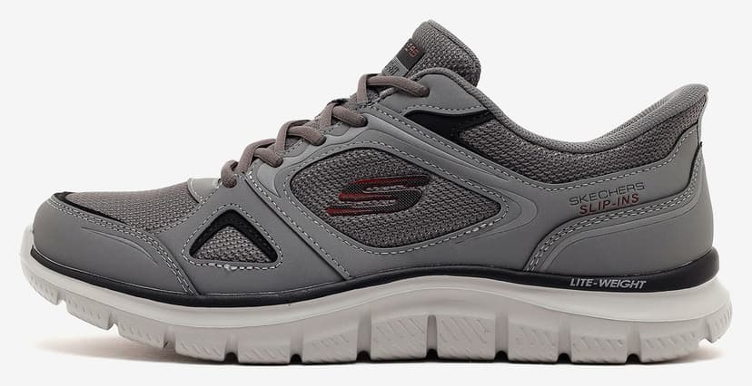 کفش ورزشی مردانه Skechers خاکستری TRACK - EZRAL مدل 233039TK CCRD کفش ورزشی مردانه Skechers خاکستری TRACK - EZRAL مدل 233039TK CCRD