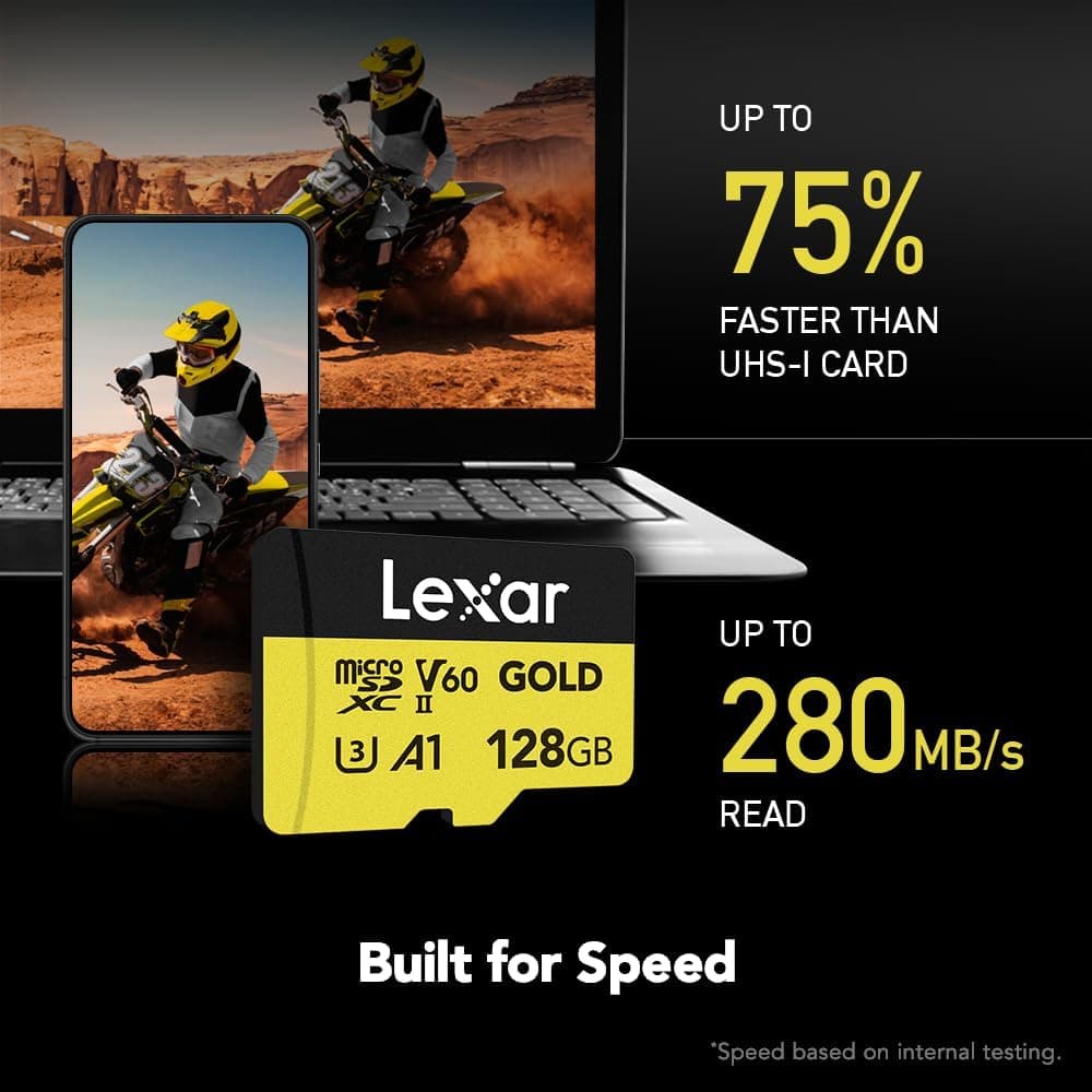کارت حافظه microSD مدل Lexar Professional ظرفیت 128GB سرعت 280 MB/s کارت حافظه microSD مدل Lexar Professional ظرفیت 128GB سرعت 280 MB/s