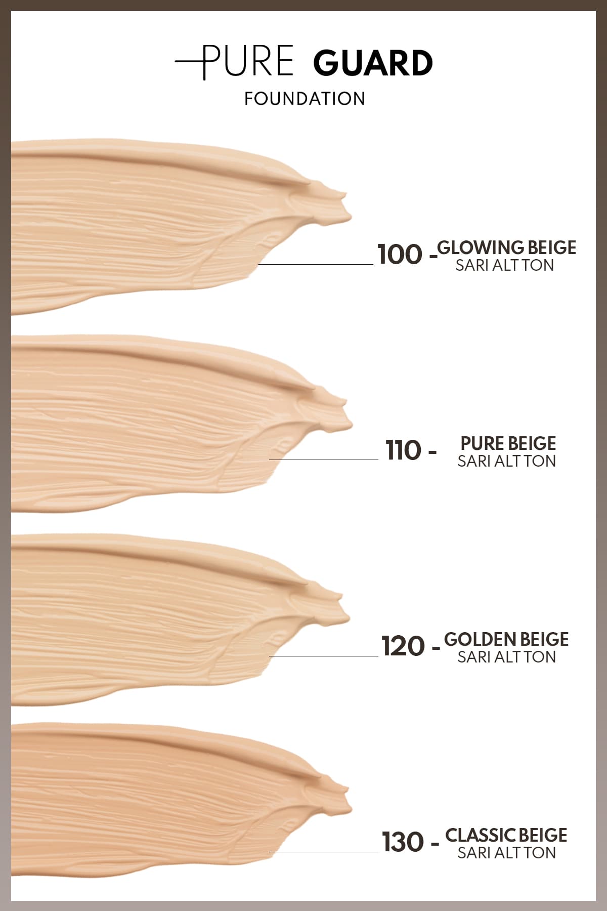 فوندتن Note Cosmetics PureGuard پوشش قوی فینیش ساتن SPF 50 بژ خالص 110 فوندتن Note Cosmetics PureGuard پوشش قوی فینیش ساتن SPF 50 بژ خالص 110