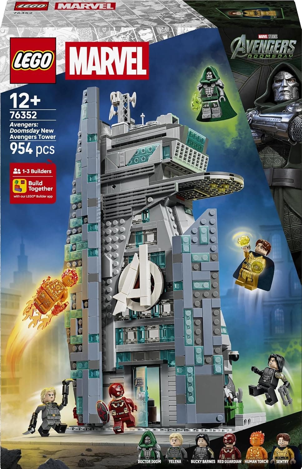لگو Marvel Avengers: Doomsday برج جدید مدل 76352 لگو Marvel Avengers: Doomsday برج جدید مدل 76352