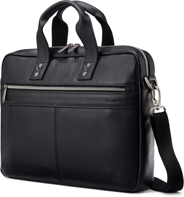کیف اداری Samsonite چرمی باریک Classic کیف اداری Samsonite چرمی باریک Classic