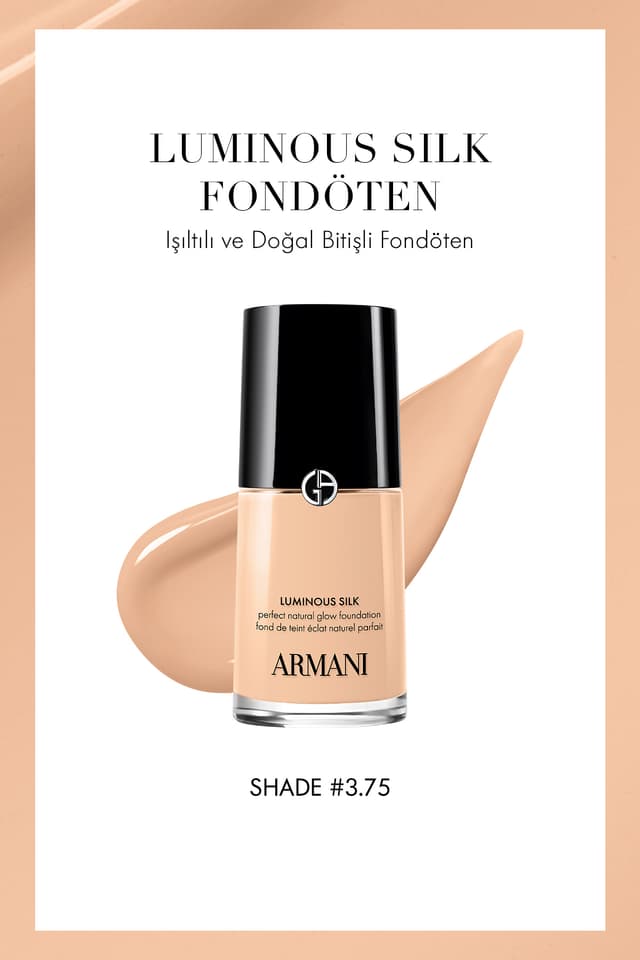 فوندتن Giorgio Armani Luminous Silk با فینیش درخشان و طبیعی 3.75 3614274277654 فوندتن Giorgio Armani Luminous Silk با فینیش درخشان و طبیعی 3.75 3614274277654