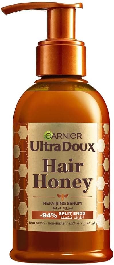 سرم ترمیم کننده مو Garnier Ultra Doux Honey Treasures برای موهای آسیب دیده و سرشاخه 115ml سرم ترمیم کننده مو Garnier Ultra Doux Honey Treasures برای موهای آسیب دیده و سرشاخه 115ml