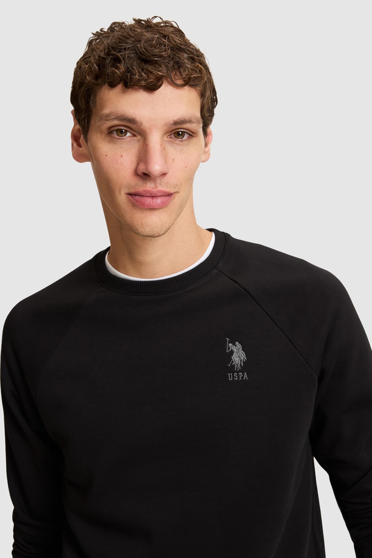سویشرت مردانه U.S. Polo Assn. مشکی بیسیک مدل 50329441-VR046 سویشرت مردانه U.S. Polo Assn. مشکی بیسیک مدل 50329441-VR046