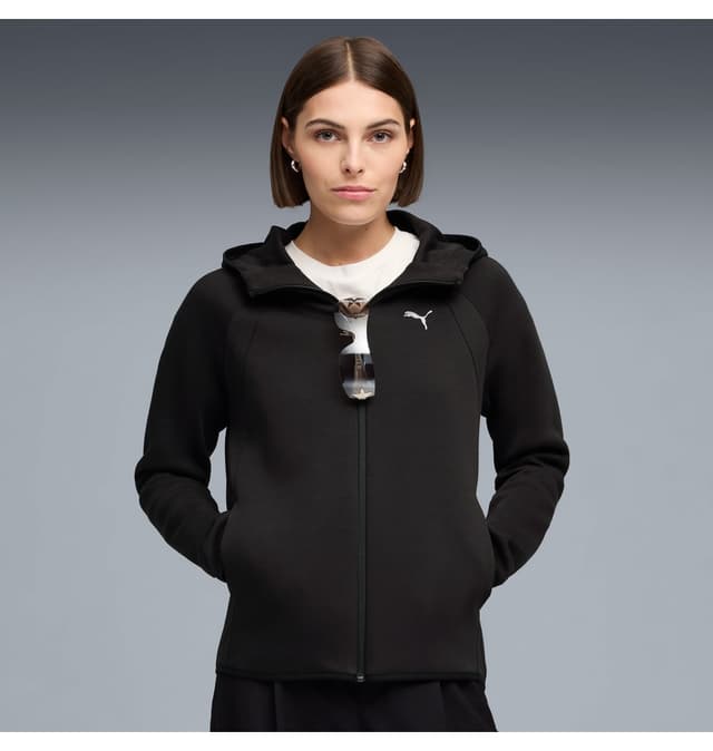 ژاکت زنانه مشکی Puma Evostripe مدل 691898-01 ژاکت زنانه مشکی Puma Evostripe مدل 691898-01