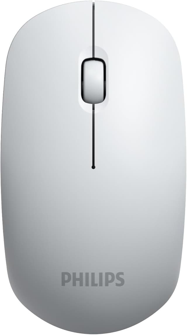 ماوس اپتیکال بیسیم 3 دکمهای PHILIPS سفید 1200DPI مدل SPK7315 ماوس اپتیکال بیسیم 3 دکمهای PHILIPS سفید 1200DPI مدل SPK7315