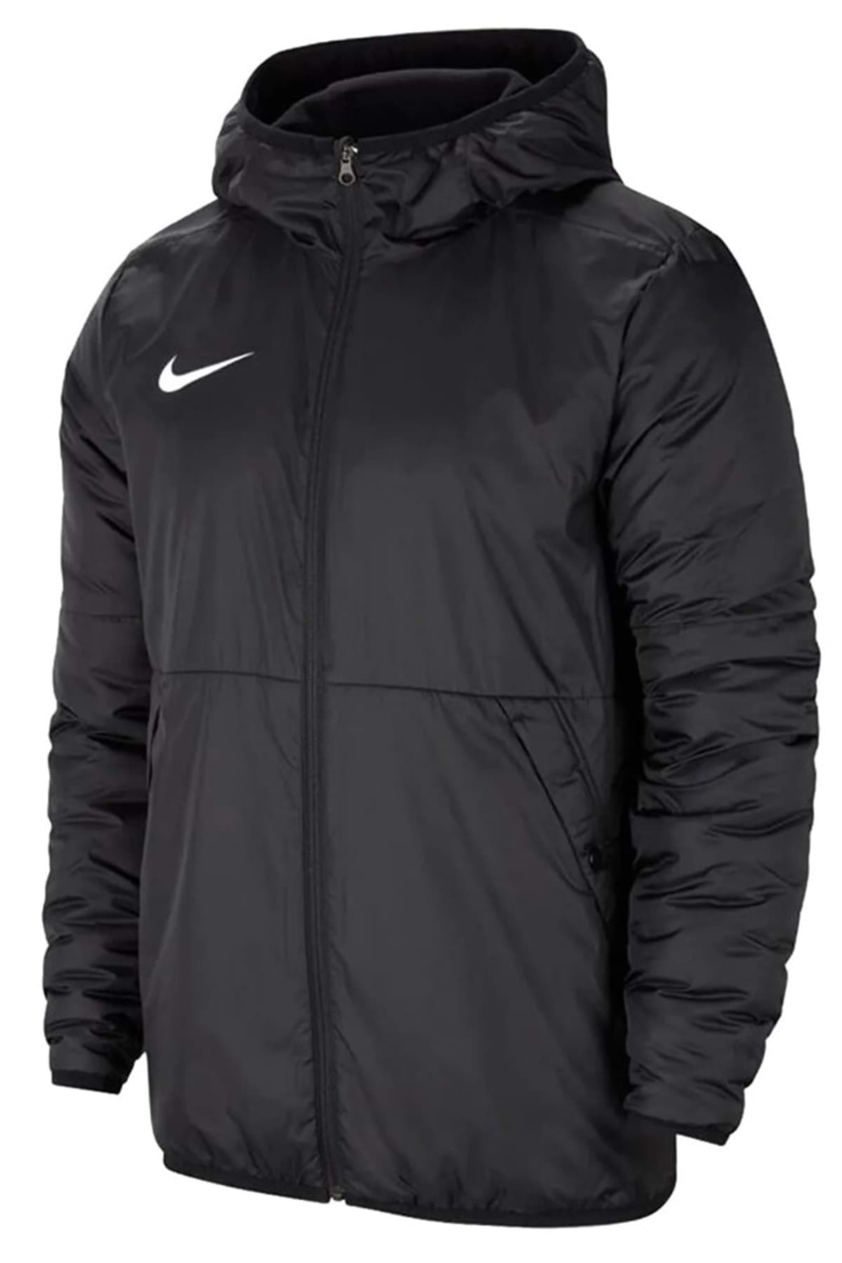 مونت مردانه Nike کلاهدار مشکی ضدآب با آستر پلار دوجیبه مونت مردانه Nike کلاهدار مشکی ضدآب با آستر پلار دوجیبه
