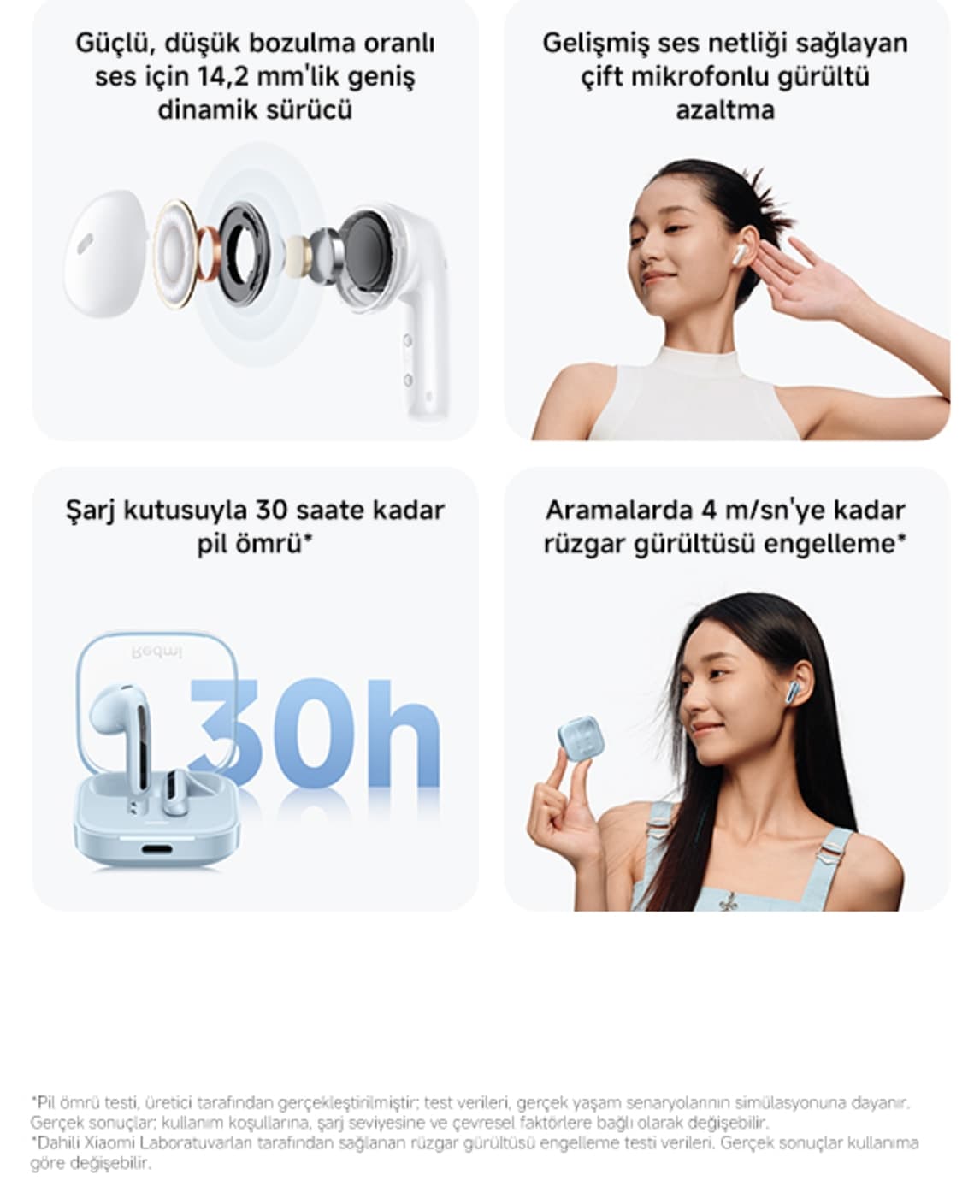 هدفون بیسیم Xiaomi Redmi Buds 6 Active آبی حذف نویز BT 5.4 هدفون بیسیم Xiaomi Redmi Buds 6 Active آبی حذف نویز BT 5.4