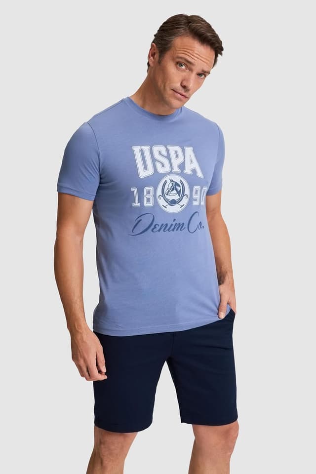 تیشرت مردانه U.S. POLO ASSN. رنگ سنگی مدل 50327174-VR049 تیشرت مردانه U.S. POLO ASSN. رنگ سنگی مدل 50327174-VR049