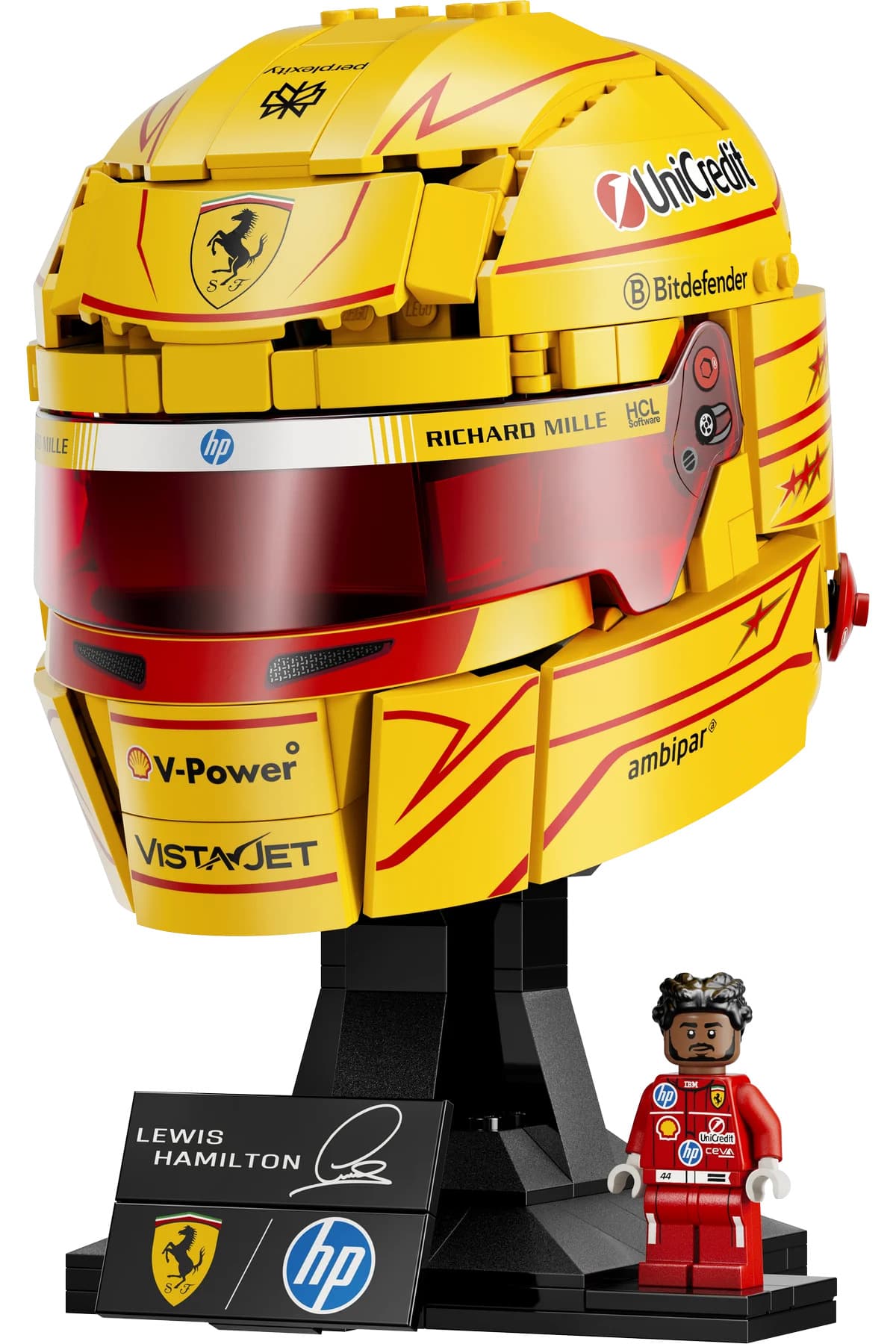 لگو Editions Scuderia Ferrari HP Lewis Hamilton کلاه ایمنی 14+ سال مدل 43022 (884P) لگو Editions Scuderia Ferrari HP Lewis Hamilton کلاه ایمنی 14+ سال مدل 43022 (884P)