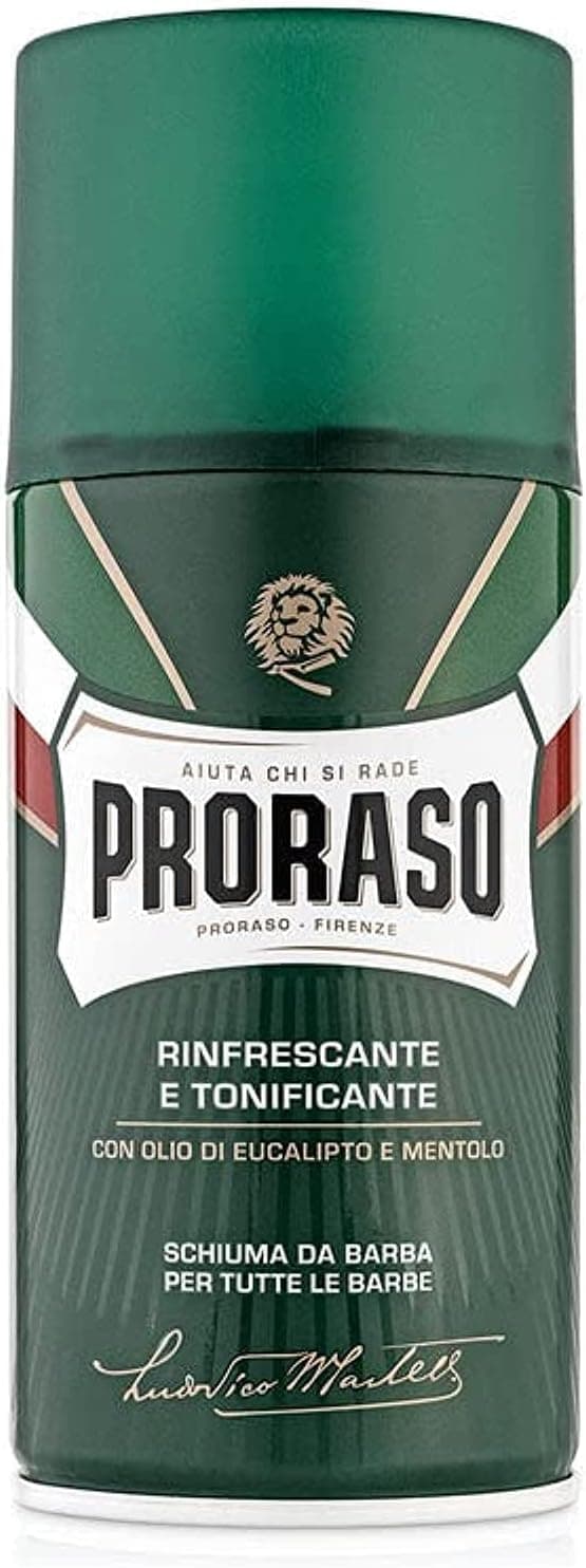 فوم اصلاح Proraso حاوی روغن اکالیپتوس و منتول مدل 2019109 فوم اصلاح Proraso حاوی روغن اکالیپتوس و منتول مدل 2019109