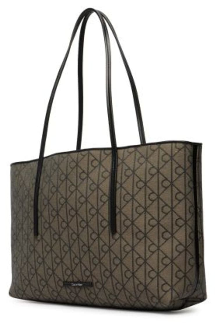کیف توت زنانه Calvin Klein آنتراسیت AOP JACQUARD مدل EMBLEM کیف توت زنانه Calvin Klein آنتراسیت AOP JACQUARD مدل EMBLEM