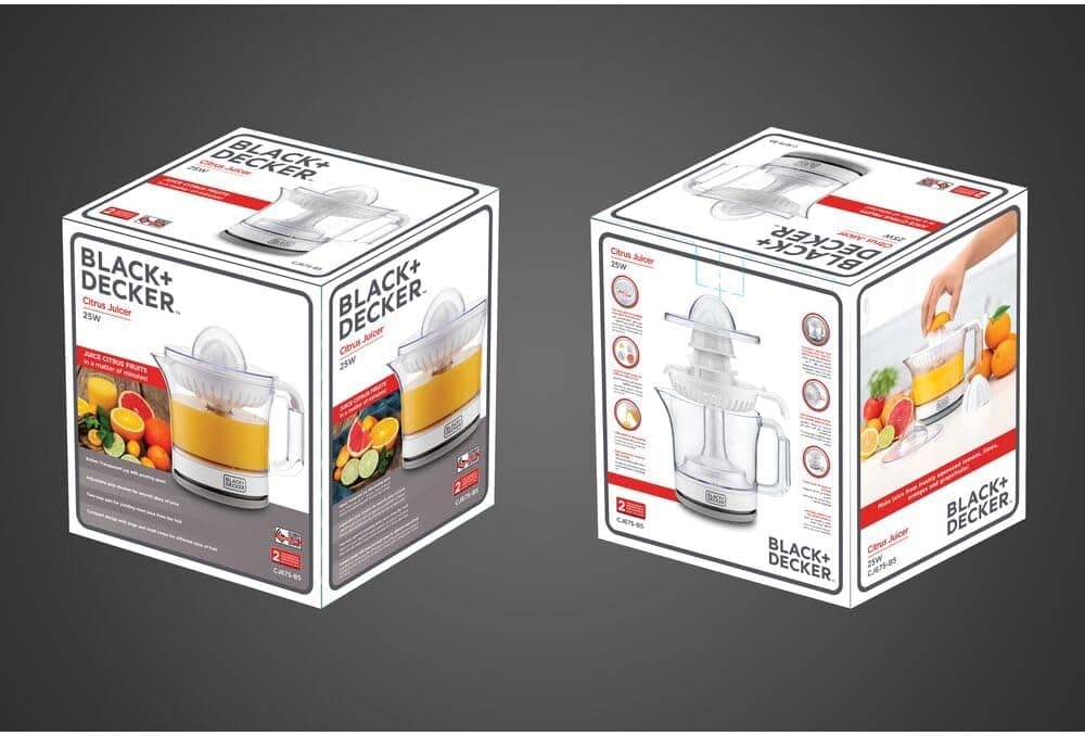 آبمرکبیگیری مرکبات BLACK+DECKER 600 ML مدل CJ675-B5 آبمرکبیگیری مرکبات BLACK+DECKER 600 ML مدل CJ675-B5