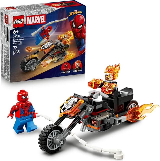 لگو 76335 Marvel مرد عنکبوتی در برابر موتورسیکلت Ghost Rider لگو 76335 Marvel مرد عنکبوتی در برابر موتورسیکلت Ghost Rider
