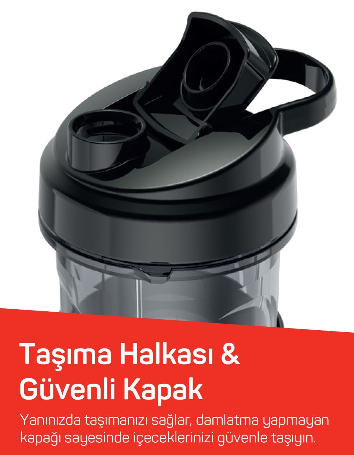 مخلوطکن پارچی Arzum مدل AR1193 مشکی 500 W با پارچ 1 L و بطری 550 ml مخلوطکن پارچی Arzum مدل AR1193 مشکی 500 W با پارچ 1 L و بطری 550 ml