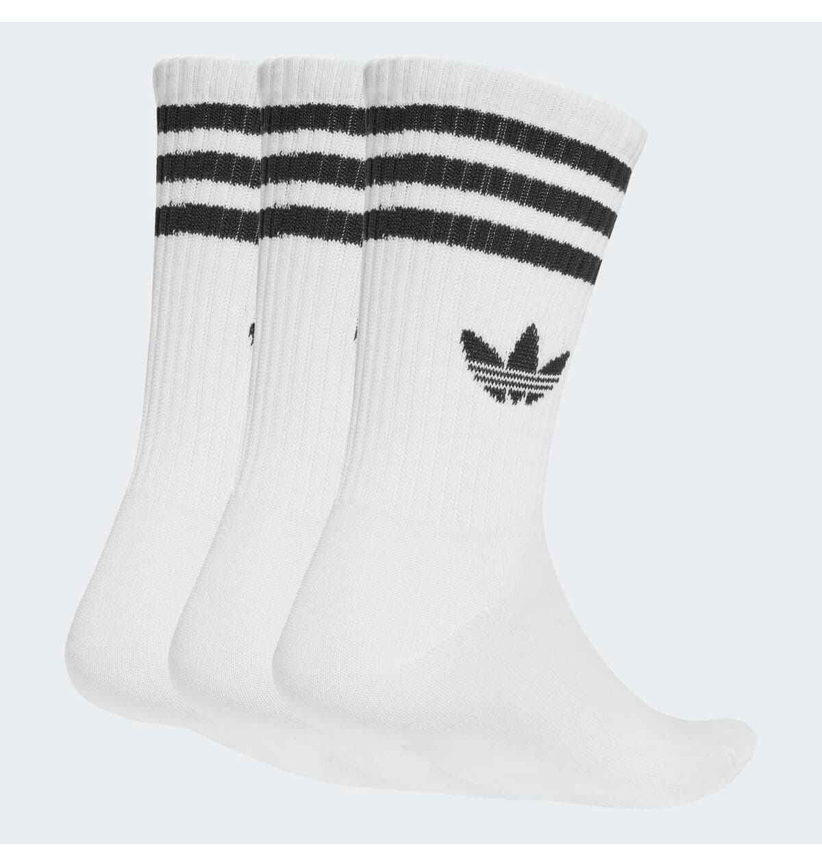 جوراب زنانه adidas سفید 3 عددی مدل JV7401 جوراب زنانه adidas سفید 3 عددی مدل JV7401