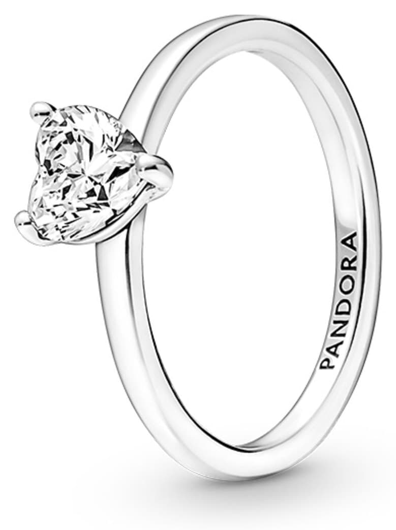 حلقه زنانه Pandora نقره 925 طرح قلب تکنگین زیرکونیا کیوبیک Moments حلقه زنانه Pandora نقره 925 طرح قلب تکنگین زیرکونیا کیوبیک Moments
