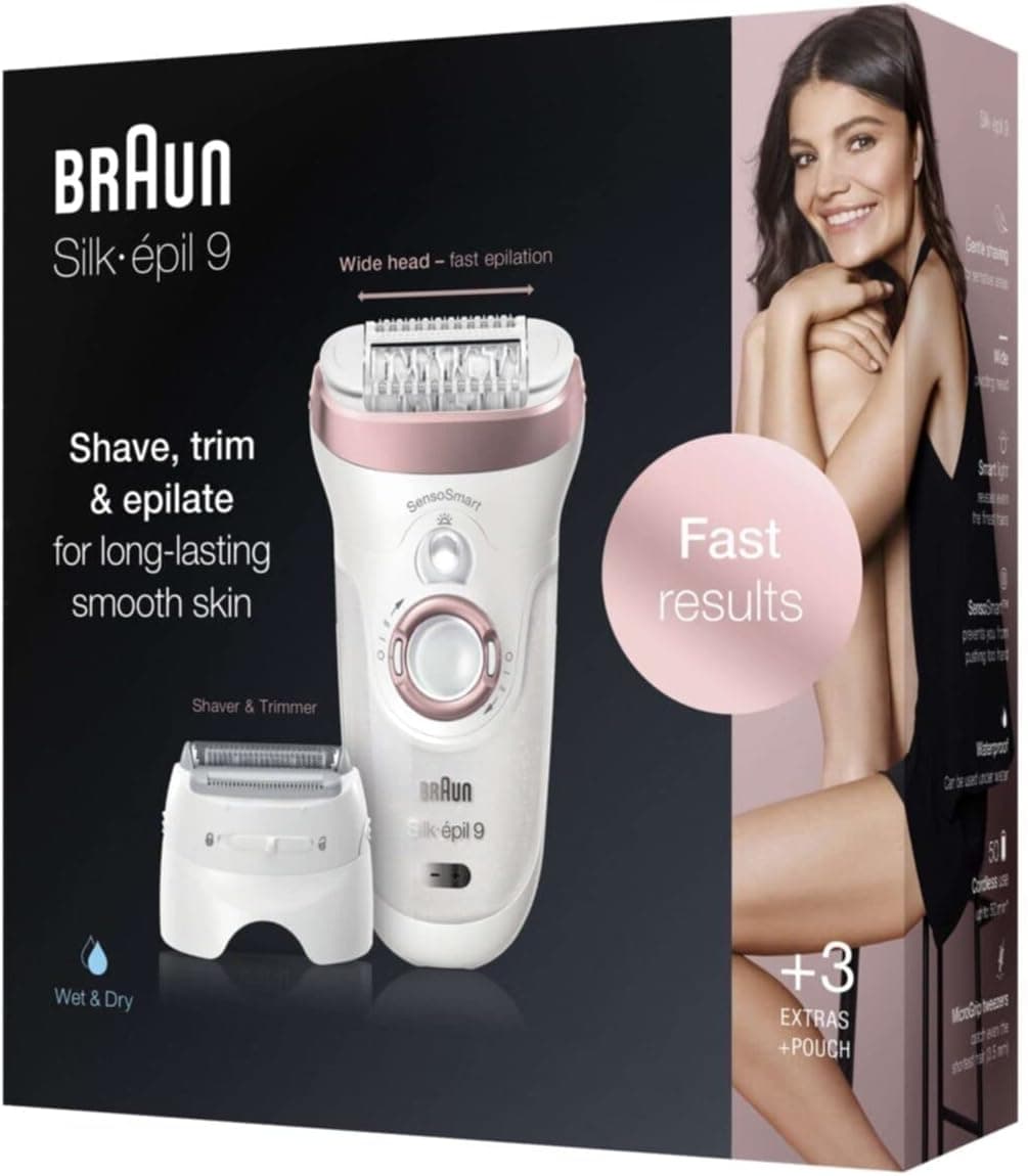 اپیلاتور Braun Silk-epil 9 9720 Sensosmart اپیلاتور Braun Silk-epil 9 9720 Sensosmart