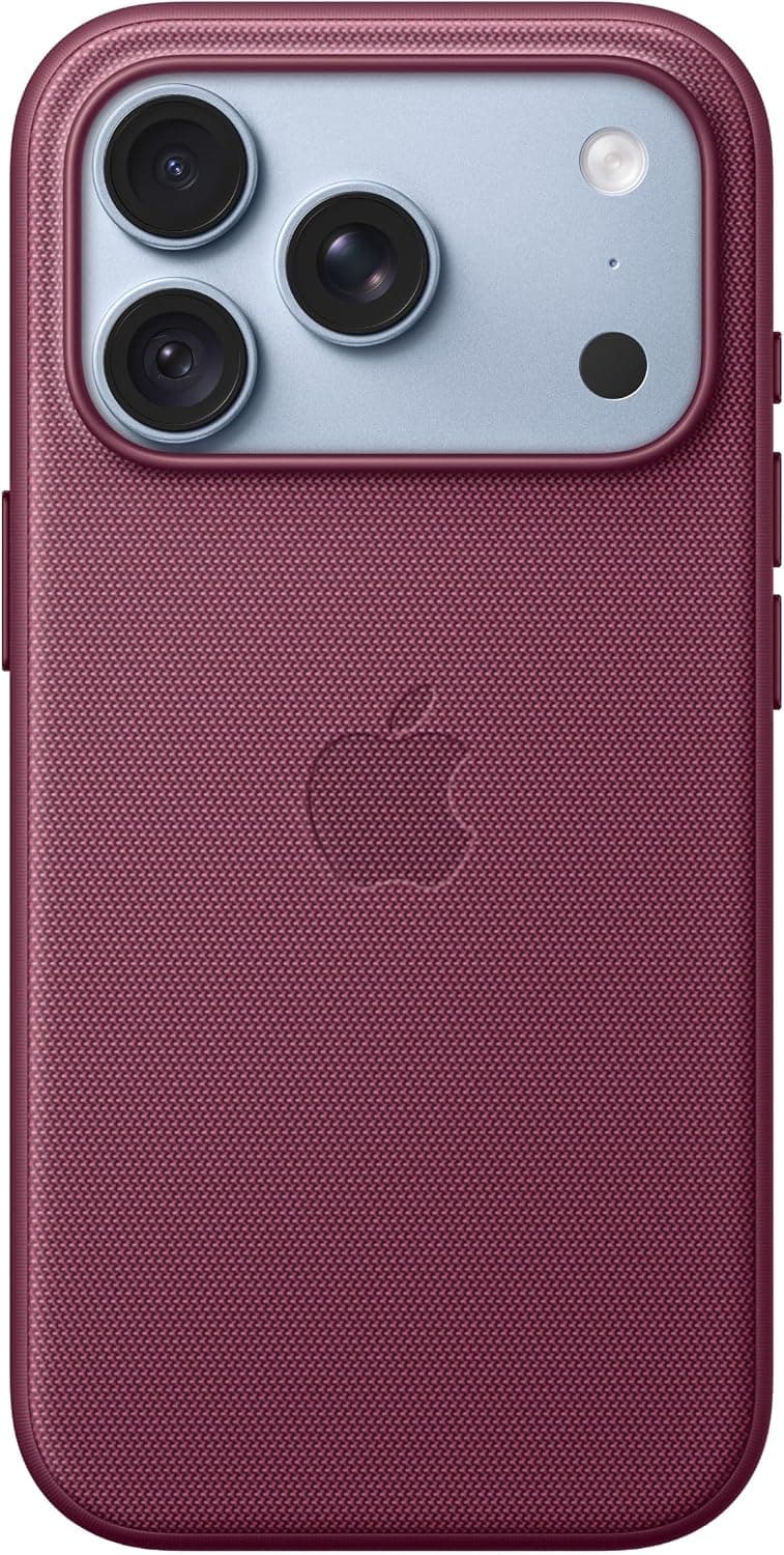 قاب گوشی Apple iPhone 18 Pro TechWoven با MagSafe رنگ توتی قاب گوشی Apple iPhone 18 Pro TechWoven با MagSafe رنگ توتی