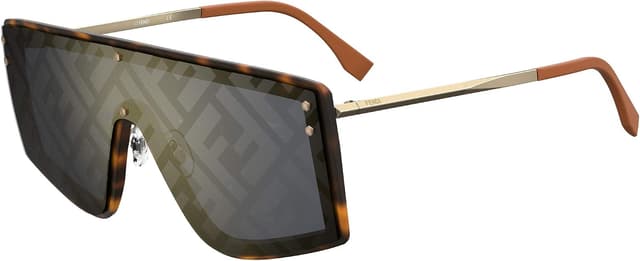 عینک آفتابی مردانه Fendi FABULOUS هاوانای تیره مدل FF M0076/G/S عینک آفتابی مردانه Fendi FABULOUS هاوانای تیره مدل FF M0076/G/S