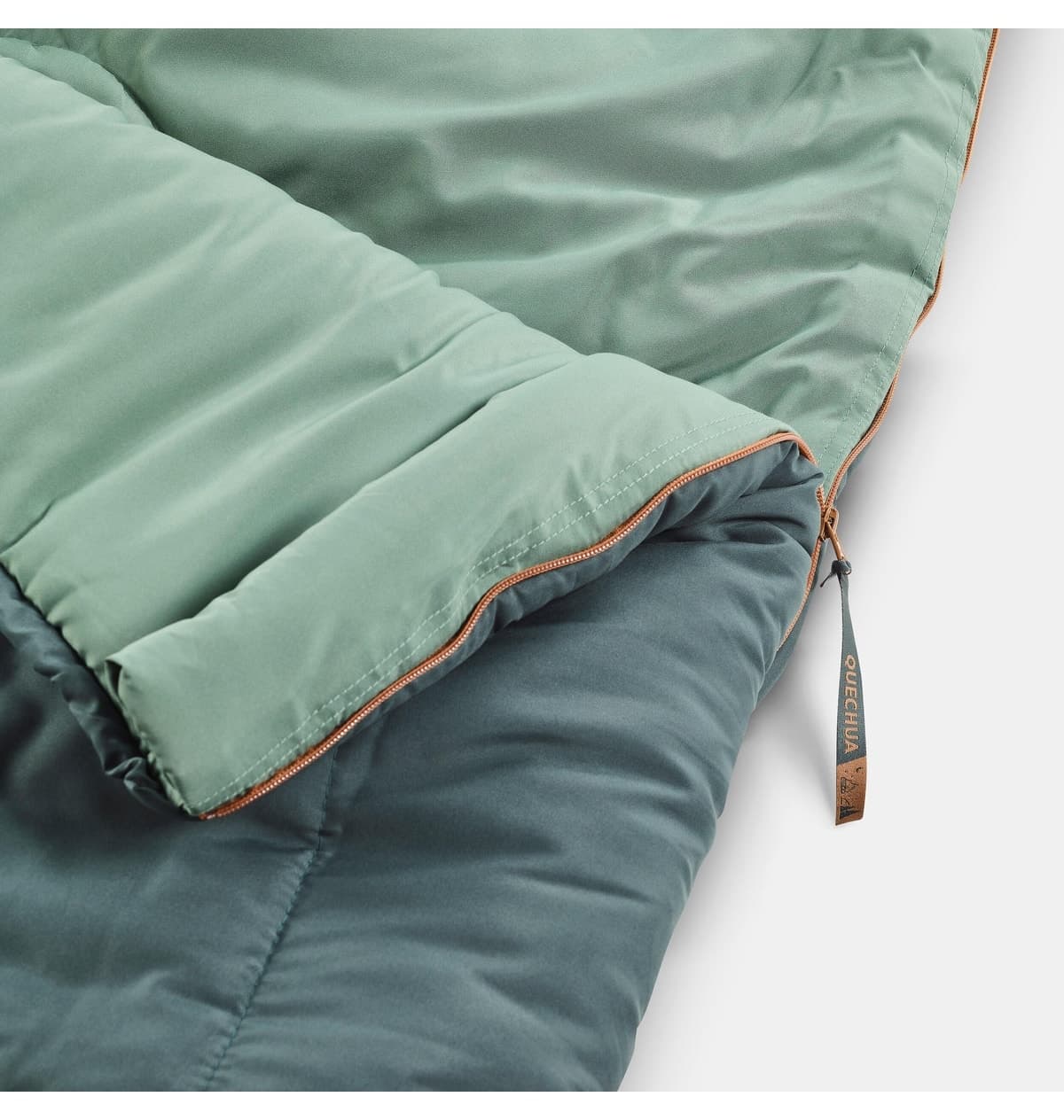 کیسه خواب کمپینگ Decathlon Quechua دمای راحتی 0°C خاکی مدل Arpenaz کیسه خواب کمپینگ Decathlon Quechua دمای راحتی 0°C خاکی مدل Arpenaz