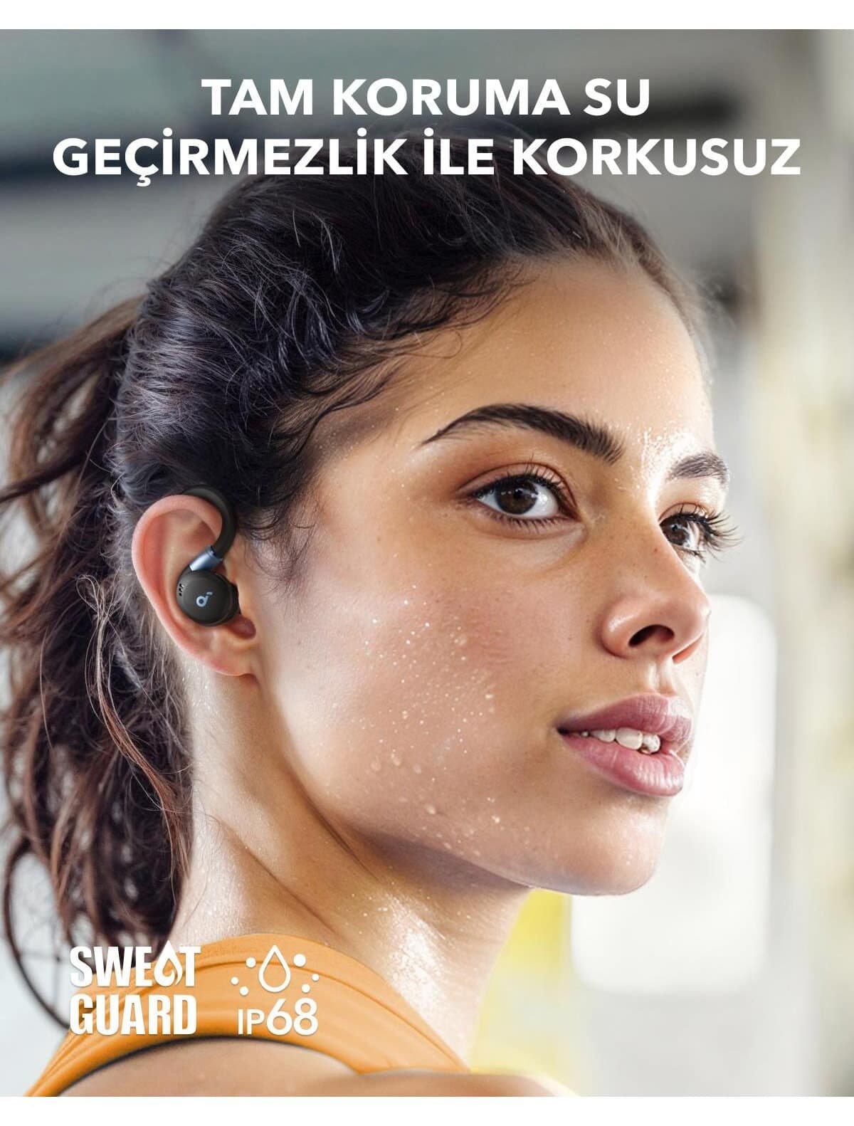 هدفون بیسیم ورزشی Anker حذف نویز مشکی مدل Soundcore Sport X20 A3968 هدفون بیسیم ورزشی Anker حذف نویز مشکی مدل Soundcore Sport X20 A3968