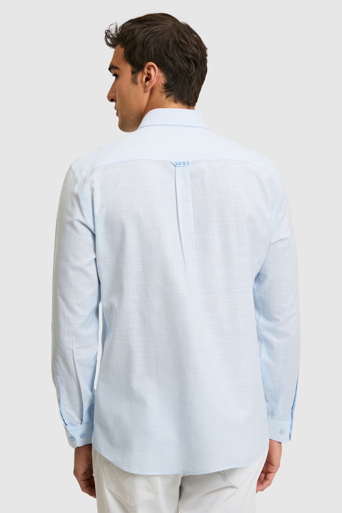 پیراهن مردانه U.S. Polo Assn. آستینبلند آبی روشن مدل 50324718-VR003 پیراهن مردانه U.S. Polo Assn. آستینبلند آبی روشن مدل 50324718-VR003