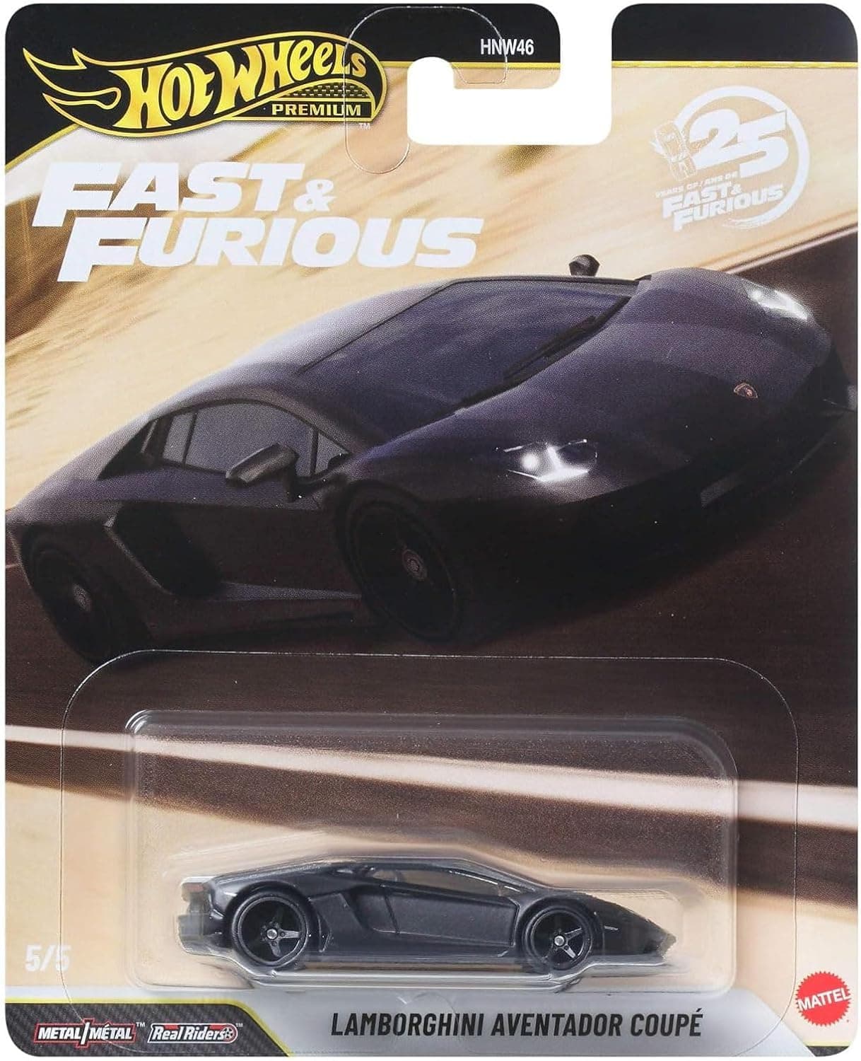 ماشین دایکست Hot Wheels سری Fast & Furious مدل Lamborghini Aventador Coupé 1:64 JHW77 ماشین دایکست Hot Wheels سری Fast & Furious مدل Lamborghini Aventador Coupé 1:64 JHW77