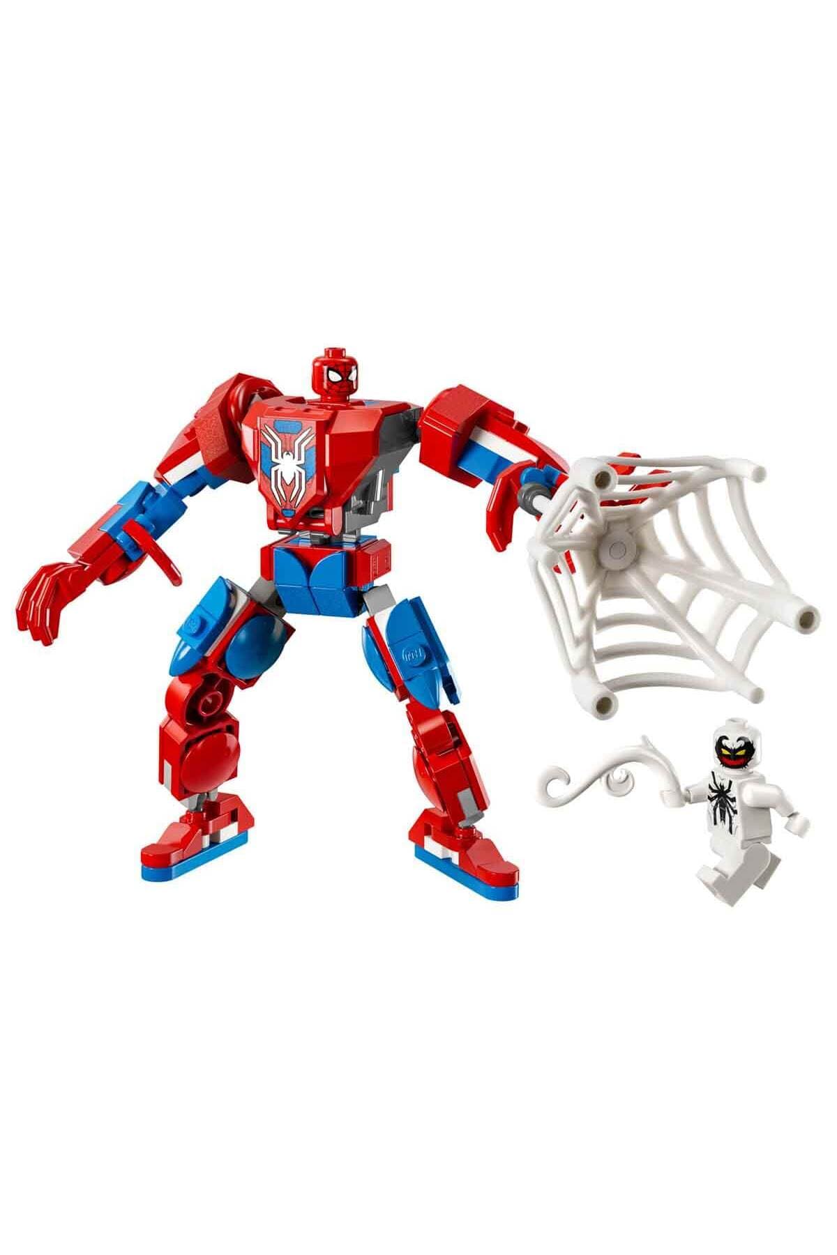لگو Marvel ساختنی ربات مرد عنکبوتی مناسب ۶ سال به بالا در برابر Anti-Venom مدل 76308 لگو Marvel ساختنی ربات مرد عنکبوتی مناسب ۶ سال به بالا در برابر Anti-Venom مدل 76308
