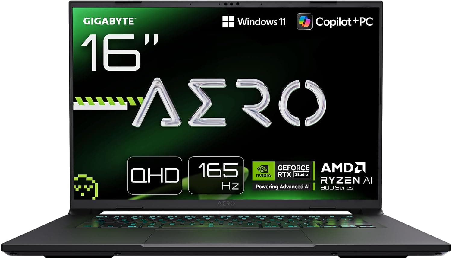 لپتاپ گیمینگ باریک GIGABYTE AERO X16 مدل 16 اینچی QHD 165Hz لپتاپ گیمینگ باریک GIGABYTE AERO X16 مدل 16 اینچی QHD 165Hz