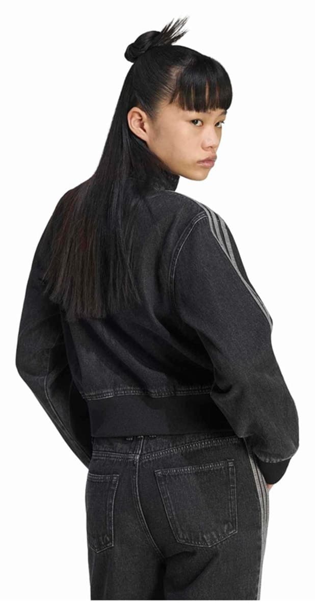 ژاکت ورزشی زنانه adidas Firebird دنیم مدل IB6917-K سیاه ژاکت ورزشی زنانه adidas Firebird دنیم مدل IB6917-K سیاه