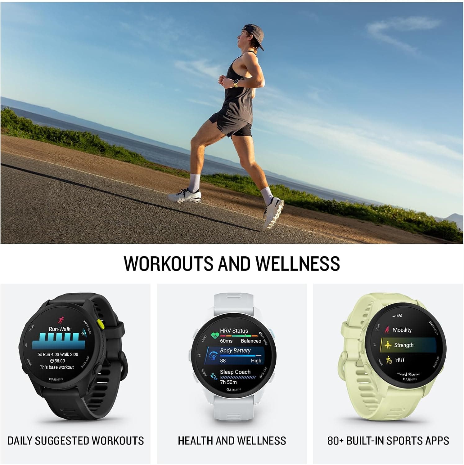 ساعت ورزشی Garmin Forerunner 70 زرد لیمویی ساعت ورزشی Garmin Forerunner 70 زرد لیمویی