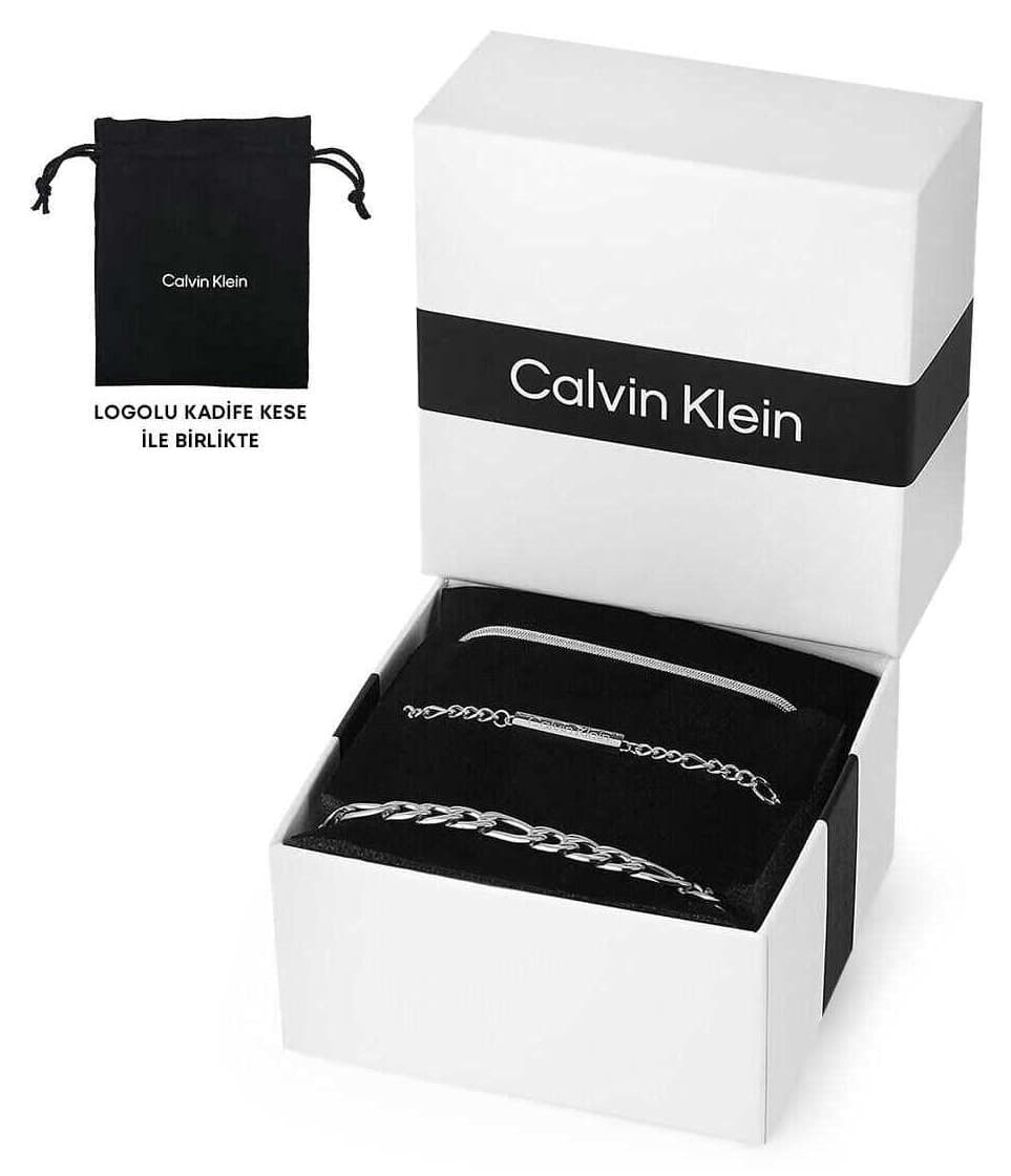 ست دستبند Calvin Klein مدل CKJ35700003 ست دستبند Calvin Klein مدل CKJ35700003