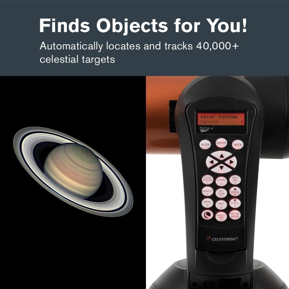 تلسکوپ Celestron اشمیت-کاسگرین کامپیوتری با پایه خودکار مدل NexStar 6SE 11068 مشکی/نارنجی تلسکوپ Celestron اشمیت-کاسگرین کامپیوتری با پایه خودکار مدل NexStar 6SE 11068 مشکی/نارنجی