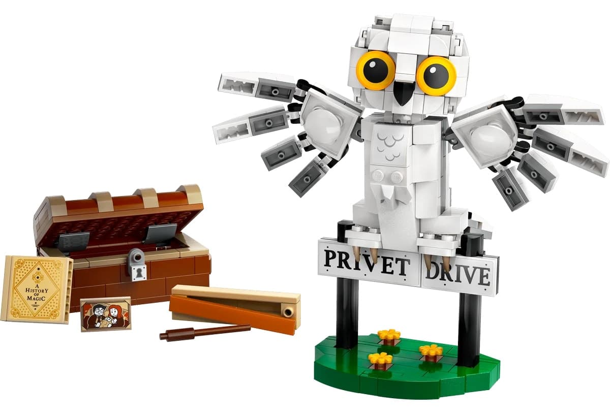 لگو Harry Potter مدل 76425 Hedwig و Privet Drive 4 (337 قطعه) لگو Harry Potter مدل 76425 Hedwig و Privet Drive 4 (337 قطعه)