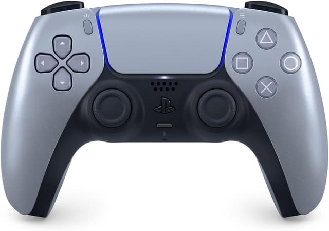دسته بازی بیسیم DualSense مخصوص PlayStation 5 به رنگ نقرهای دسته بازی بیسیم DualSense مخصوص PlayStation 5 به رنگ نقرهای