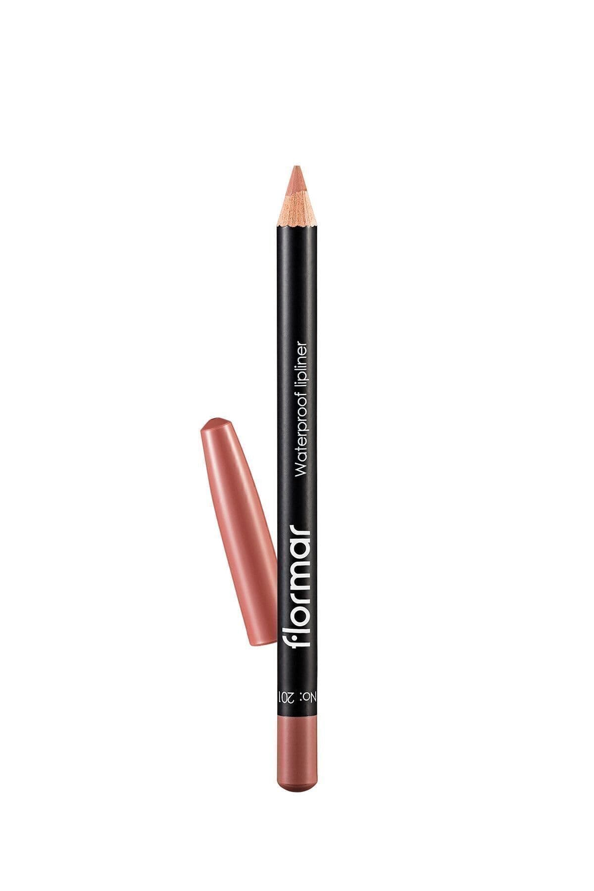 خط لب ضدآب Flormar رنگ نود مدل 201 NTRLLY NUDE خط لب ضدآب Flormar رنگ نود مدل 201 NTRLLY NUDE