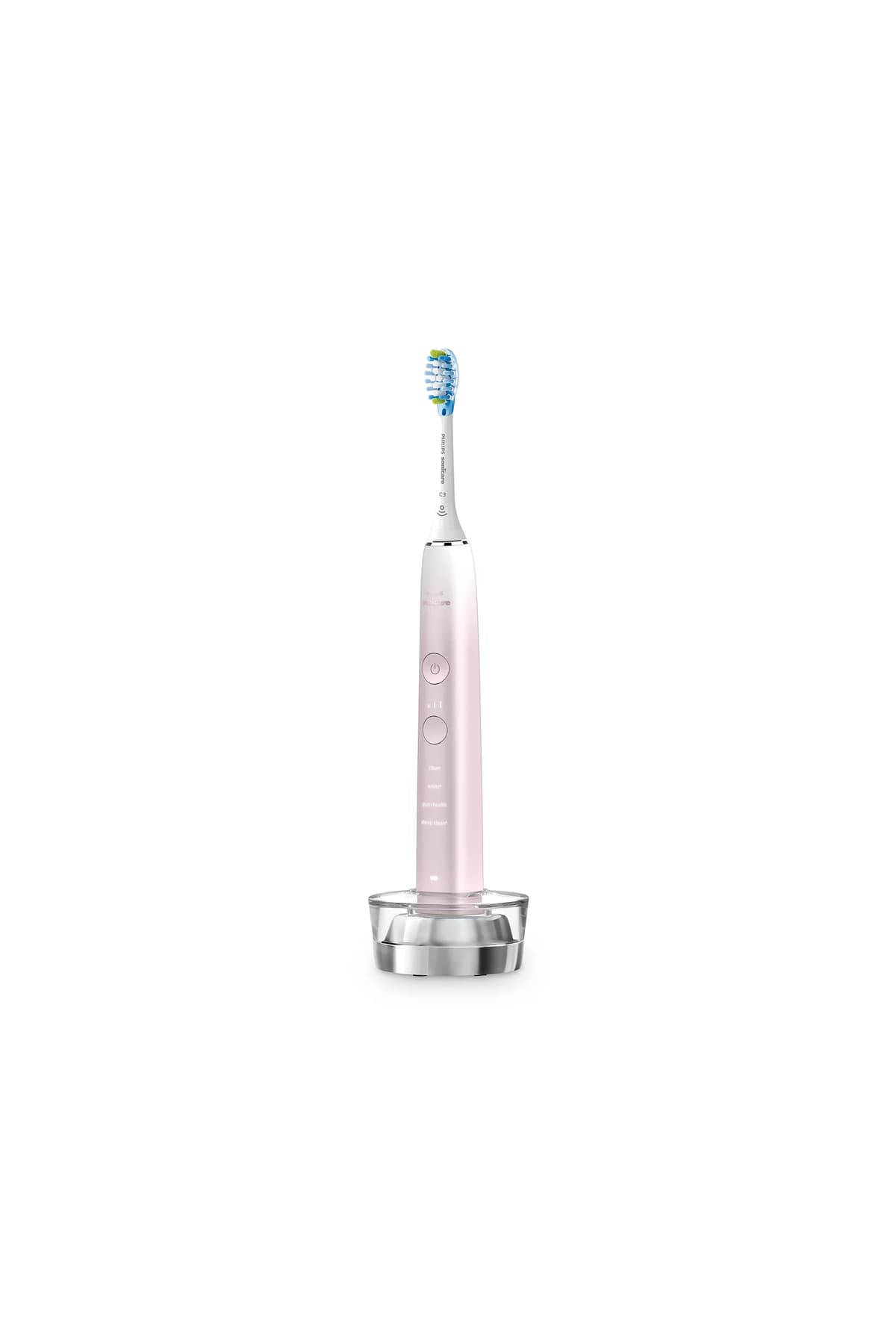 مسواک برقی Philips Sonicare Diamond با فناوری Sonic، 4 حالت پاکسازی و حسگر فشار، صورتی و سرمهای مسواک برقی Philips Sonicare Diamond با فناوری Sonic، 4 حالت پاکسازی و حسگر فشار، صورتی و سرمهای