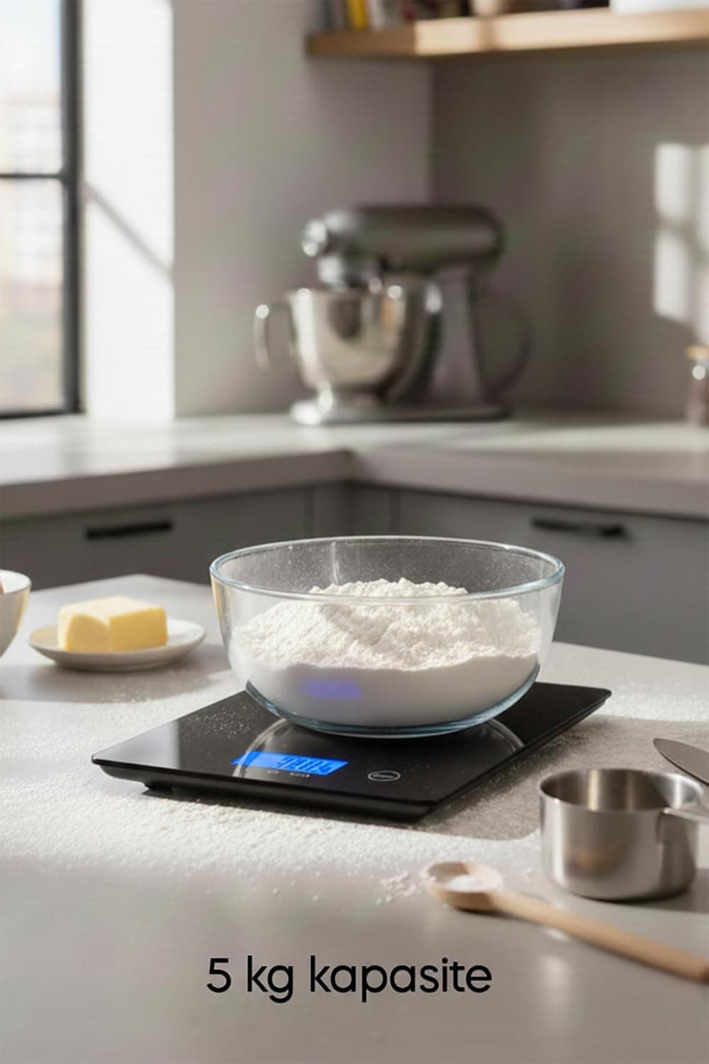 ترازو آشپزخانه دیجیتال Sinbo ظرفیت 5 کیلوگرم نمایشگر LCD مشکی سکوی شیشهای مدل SKS-4526 ترازو آشپزخانه دیجیتال Sinbo ظرفیت 5 کیلوگرم نمایشگر LCD مشکی سکوی شیشهای مدل SKS-4526
