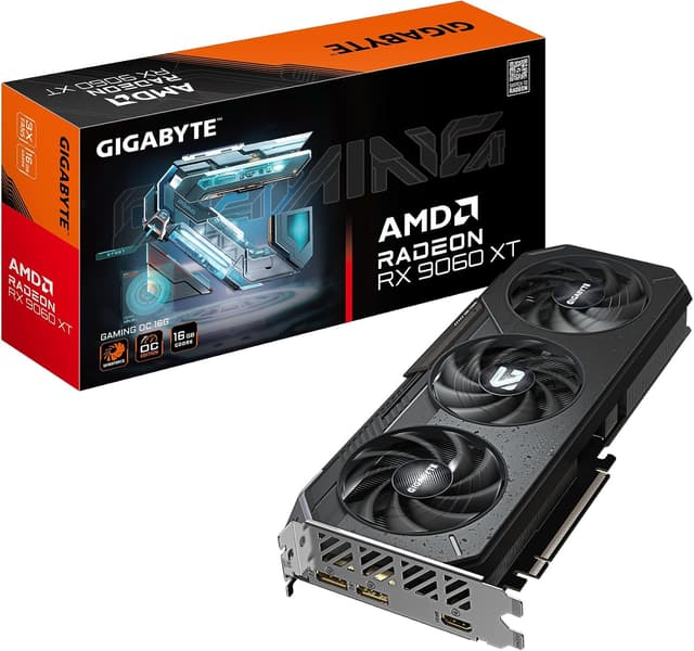 کارت گرافیک GIGABYTE AMD گیمینگ 16GB GDDR6 مدل GV-R9060XTGAMING OC-16GD کارت گرافیک GIGABYTE AMD گیمینگ 16GB GDDR6 مدل GV-R9060XTGAMING OC-16GD