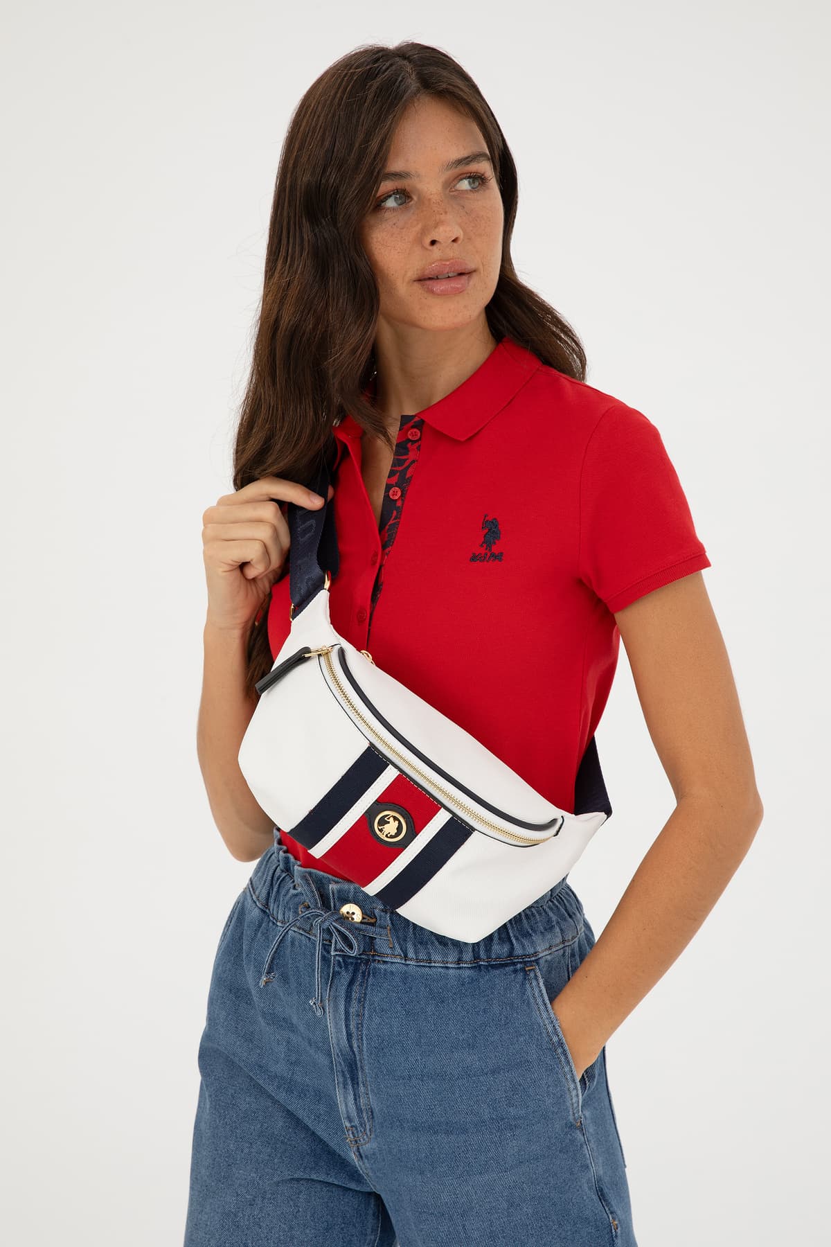 کیف کمری زنانه U.S. Polo Assn. سفید مدل 50293681-VR013 کیف کمری زنانه U.S. Polo Assn. سفید مدل 50293681-VR013